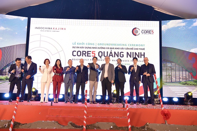 Indochina Kajima khởi công dự án BĐS công nghiệp Core5 Quảng Ninh & Khai trương Khách sạn Wink Đà Nẵng Riverside